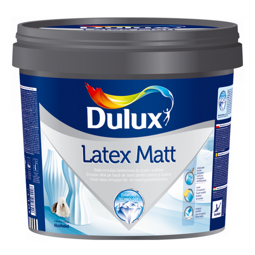 Краска Dulux Latex Matt (Дулюкс) 10 л., Польша - фото 1 - id-p53221425