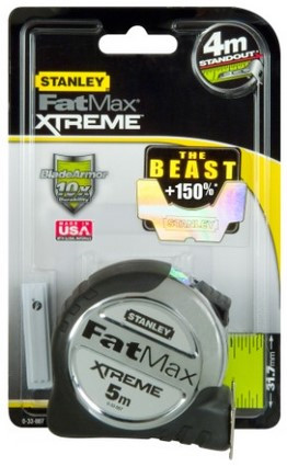 Рулетка измерительная FatMax® Xtreme , 5 м - фото 2 - id-p53312768