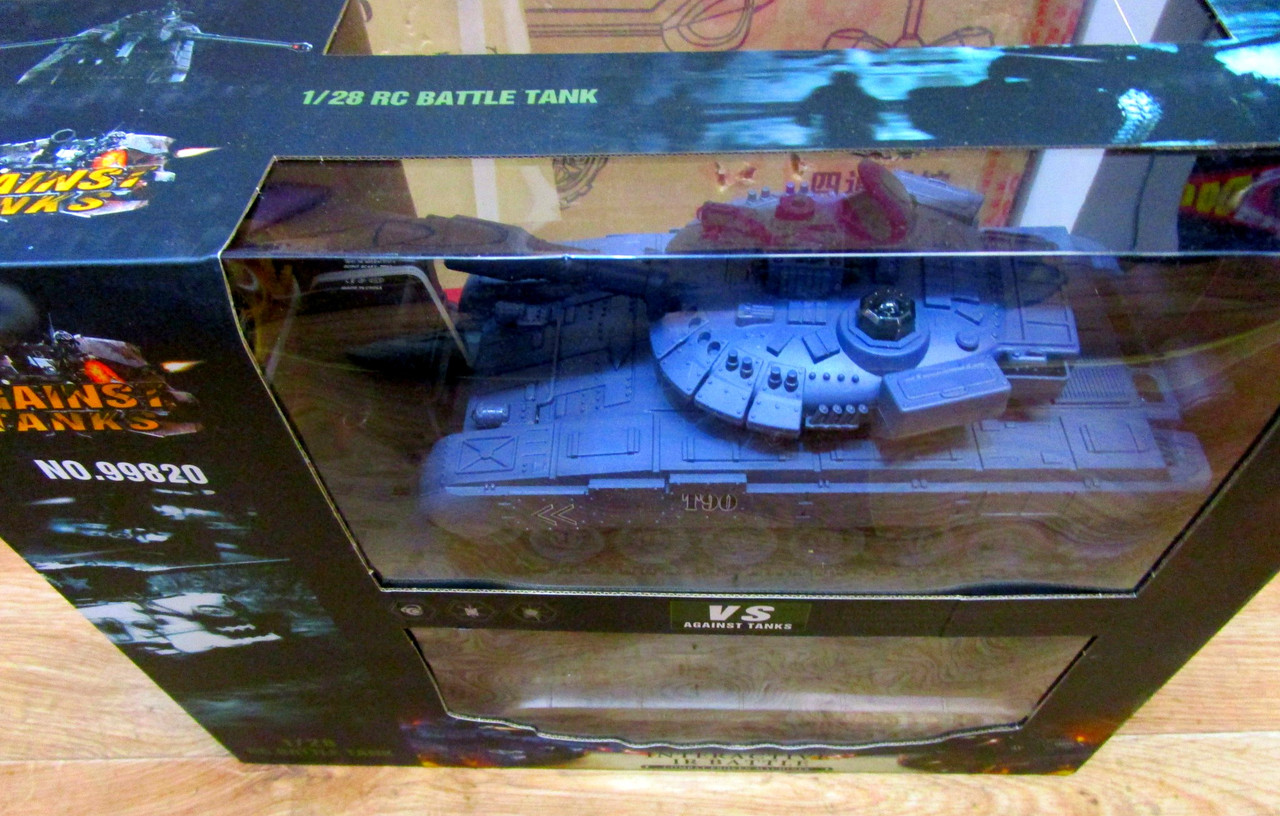Радиоуправляемый танковый бой T90 и Tiger King 1:28 (38 см) - 99820 - фото 2 - id-p53315413