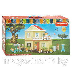 Игровой домик 1514 для зверюшек Happy Family аналог Sylvanian Families Сильваниан