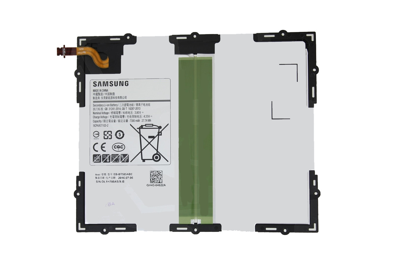 Samsung SM-T585/ SM-T580 Galaxy Tab A - Замена аккумулятора (Батареи, АКБ)