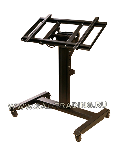 Мобильная напольная стойка на колесиках под сенсорную панель ГАЛ Ultra Conference Touch-70, ГиДеМо (Россия) - фото 1 - id-p53334908