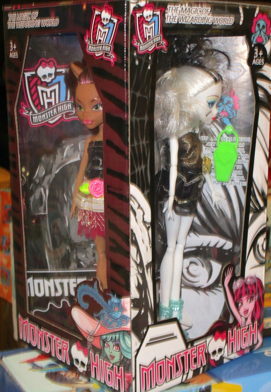 Набор Куклы шарнирные  монстр хай  Monster High 4в 1