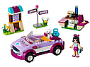Конструктор 10154 Bela Friends Спортивный автомобиль Эммы, 158 дет. аналог Лего (LEGO) Френдс 41013, фото 2