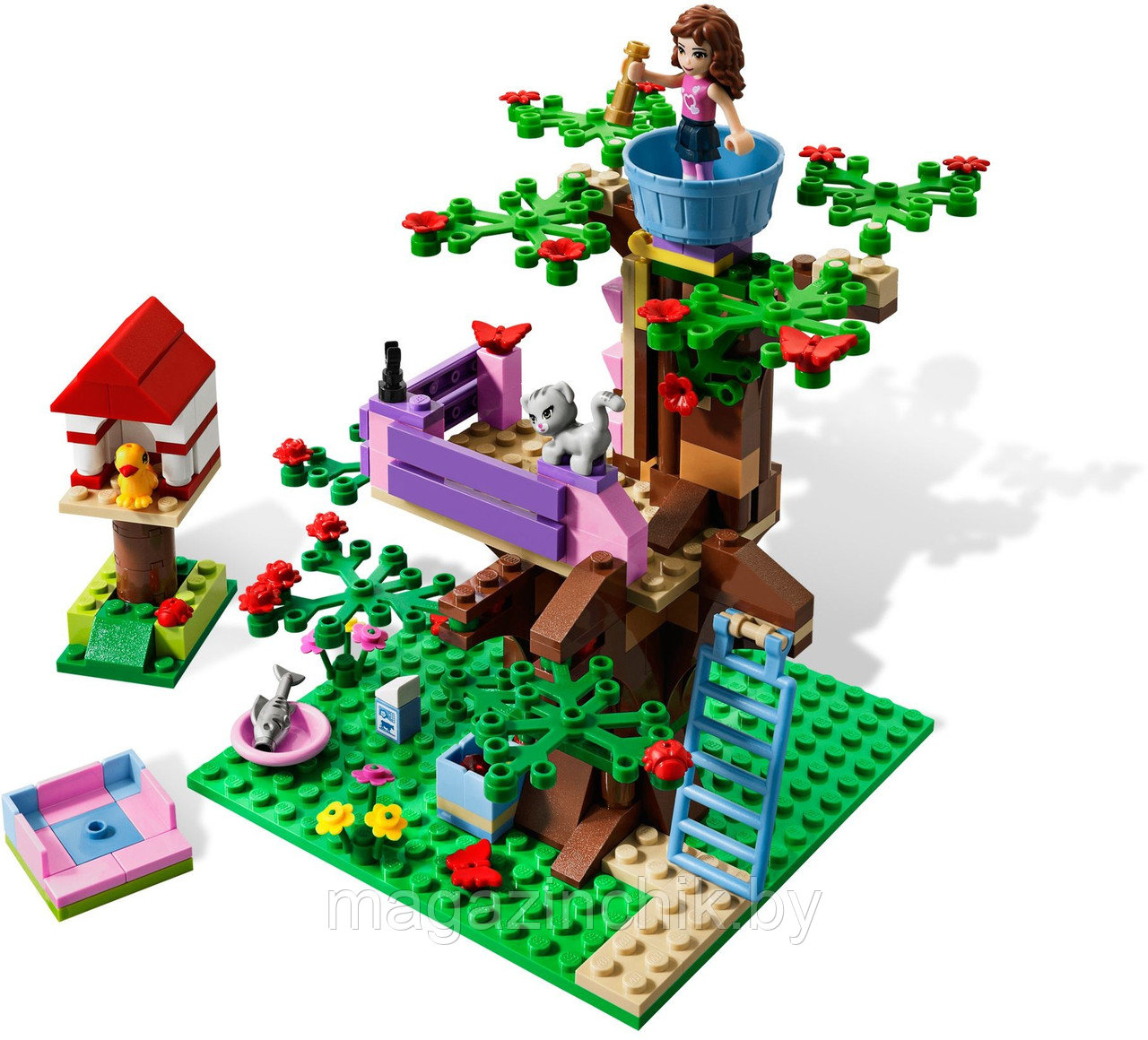 Конструктор 10158 Bela Friends Оливия и домик на дереве, 191 дет. аналог Лего (LEGO) Френдс 3065 - фото 2 - id-p53353701