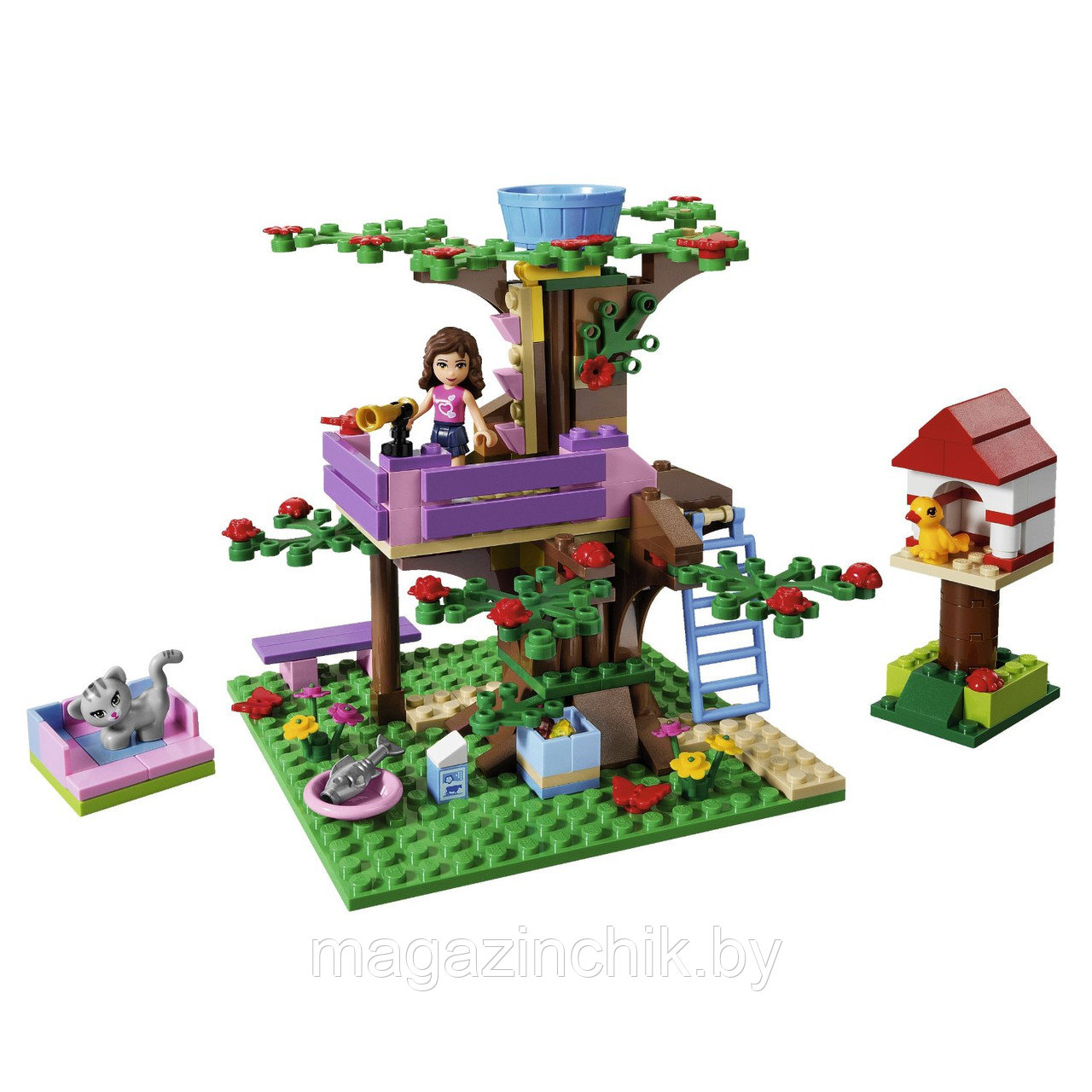 Конструктор 10158 Bela Friends Оливия и домик на дереве, 191 дет. аналог Лего (LEGO) Френдс 3065 - фото 3 - id-p53353701