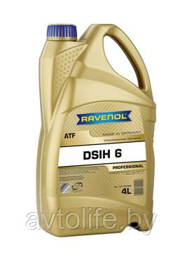 Трансмиссионное масло Ravenol ATF DSIH 6 4л