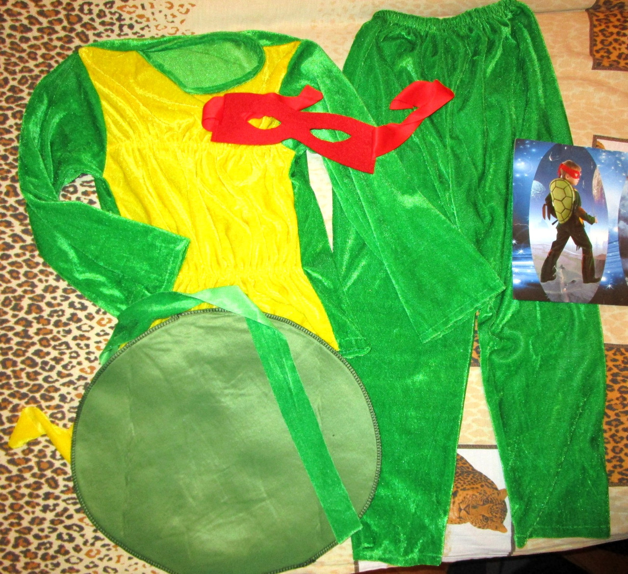 Детский карнавальный костюм Черепашки нинзя - фото 3 - id-p53341560