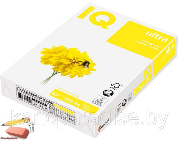 Бумага IQ Ultra А4, 80 г/м2, 500 листов