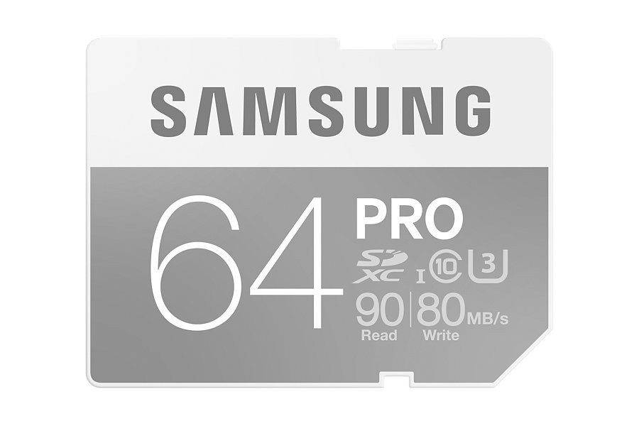 Карта памяти SDXC 64GB Samsung EVO PRO UHS-I U3, Class 10, 90/80 МБ/с - фото 2 - id-p53491277