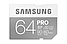 Карта памяти SDXC 64GB Samsung EVO PRO UHS-I U3, Class 10, 90/80 МБ/с, фото 2