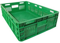 Ящик пластиковый №13/для мяса, мясных и колбасных изделий 600х400х160 мм Цветной