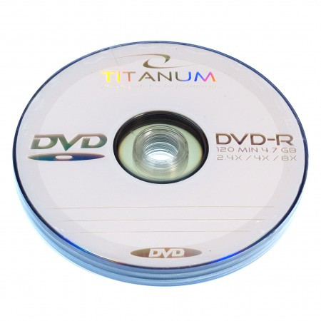 Диски Titanum DVD-R 8x bulk