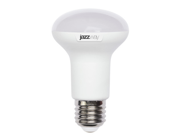 Лампа светодиодная R63 8 Вт POWER 230В E27 5000К JAZZWAY 60 Вт аналог лампы накал., 630Лм, нейтральный белый 