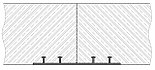 Гидрошпонка ОР-215, Резина, ширина 215мм, фото 2