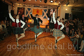 Шотландские и ирландские танцы на праздник, корпоратив