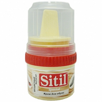 Sitil Classic Крем-самоблеск в банке 60мл с губкой, бесцветный