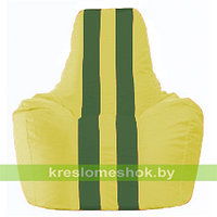 Кресло мешок Спортинг жёлтый - зелёный С1.1-262