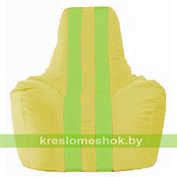 Кресло мешок Спортинг жёлтый - салатовый С1.1-256