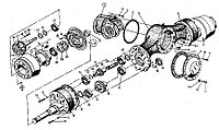 Запчасти мост ведущий ДВ1792; ДВ1784; ДВ1661 Balkancar