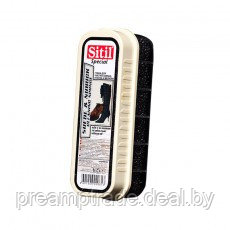 Sitil Губка для полировки обуви из гладкой кожи, черный