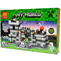 Конструктор Майнкрафт Minecraft Крепость 33006, 292 дет., 4 минифигурки, аналог Лего