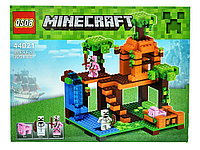 Конструктор Майнкрафт Minecraft Лесная башня 44021, 365 дет., 3 минифигурки, аналог Лего