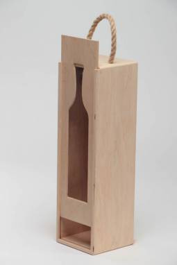 Пенал для вина из дерева