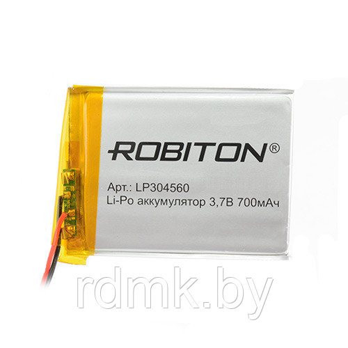 Li-po аккумулятор LP304560, 3,7v 700mAh