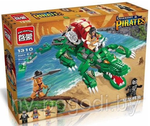 BRICK ENLIGHTEN Pirates Brick 1310 Legendary Pirates Ny pogodi.by 53784300