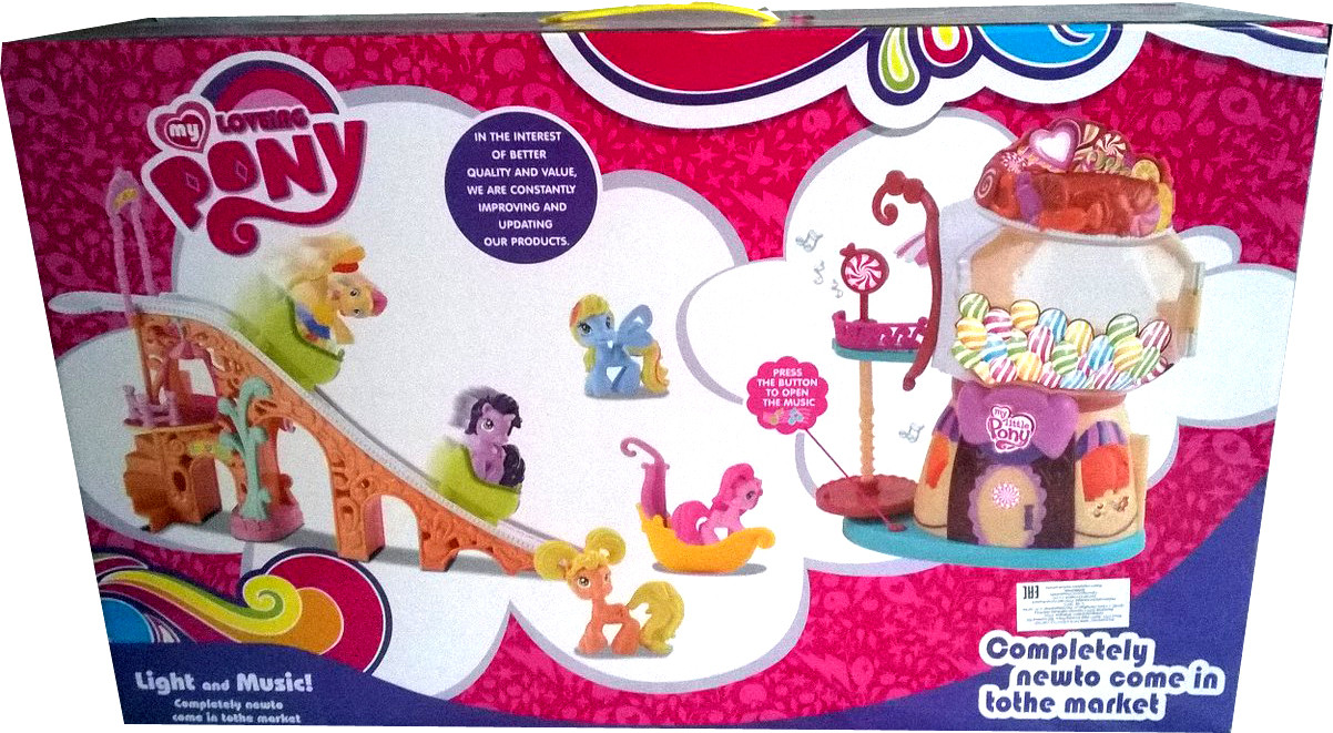 Игровой набор "Домик из сладостей" с аттракционом "My Loveing Pony" свет и звук - фото 3 - id-p53784859