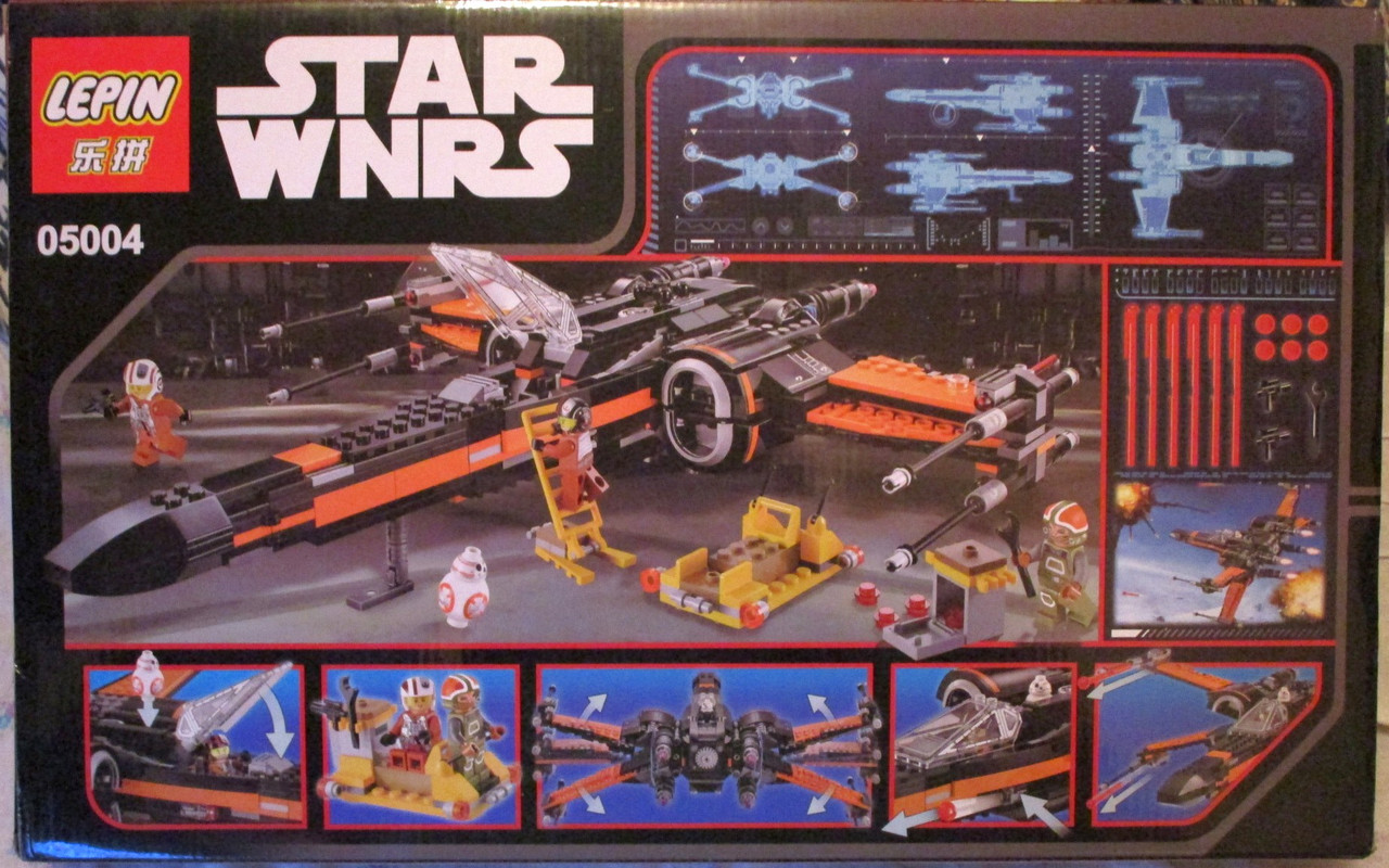Конструктор LEPIN 05004 аналог LEGO 75102 STAR WARS