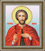 Набор для вышивания бисером "Икона Святого Мученика Виктора".