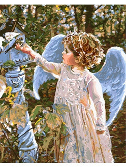 Картина по номерам Обед из руки ангела (PC4050128) 40х50 см, фото 2