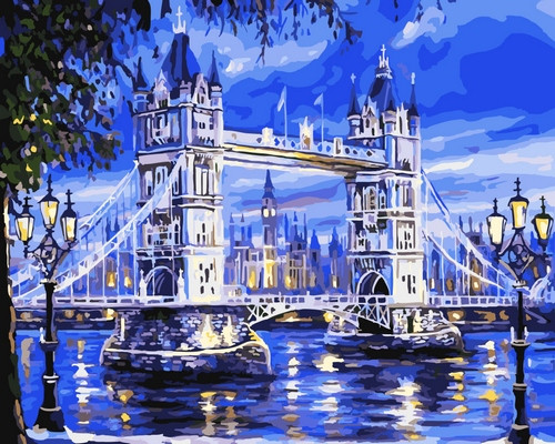 Картина по номерам Тауэрский мост (PC4050160) 40х50 см
