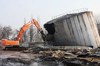 Демонтаж топливохранилищ, складов ГСМ