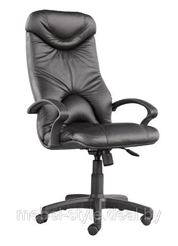 Кресло СПАРТА - ЕЛЬФ пластик для руководителя, офиса и дома, SPARTA- ELF PL в ECO коже - фото 1 - id-p1781908