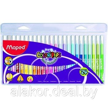 Набор фломастеров MAPED "Color Peps" 15 шт. - фото 1 - id-p1955938