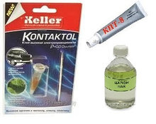 Клея, лаки, смазки.