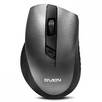 Беспроводная оптическая мышь SVEN RX-325 Wireless Gray, 4 кнопки, 600-1000dpi