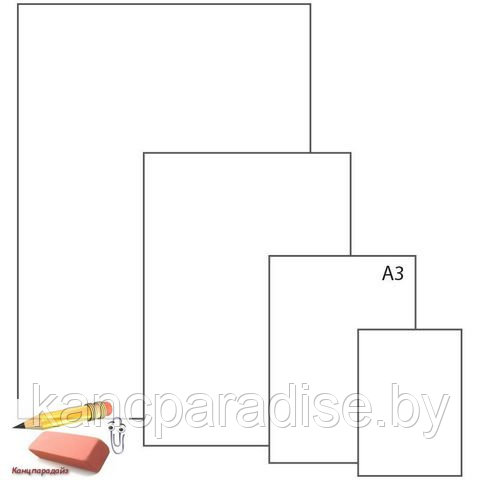 Ватман А3, 297х420 мм., 200 г/м2