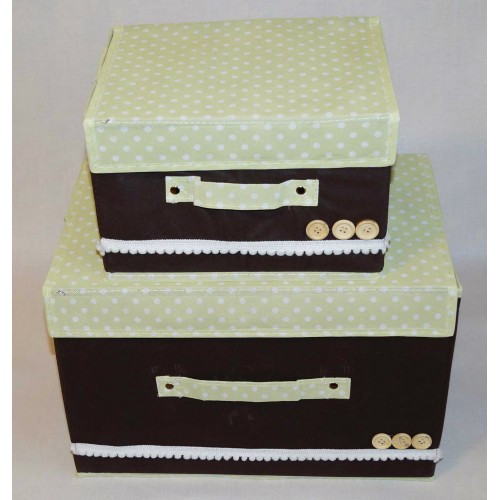 Коробки для хранения одежды и вещей (набор, 2 шт.) - фото 3 - id-p15692751