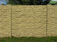 Бетонный забор «Скала» имитирующий фактуру и окраску натурального камня, фото 1