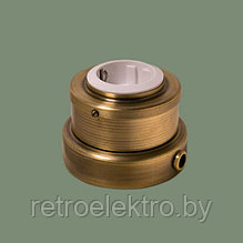 Ретро розетка Лонжин для открытой проводки