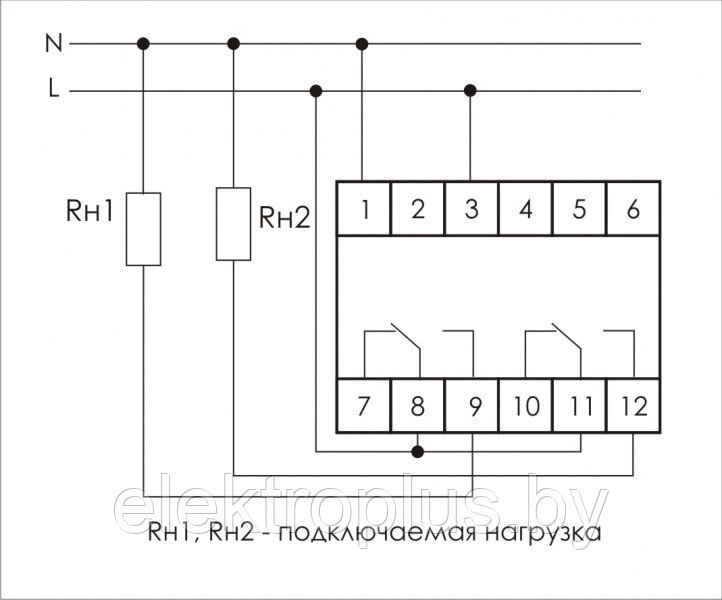 Реле времени PCU-510; PCU-511 - фото 2 - id-p53985353