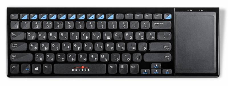 Беспроводная клавиатура OLKICK 850ST с тачпадом