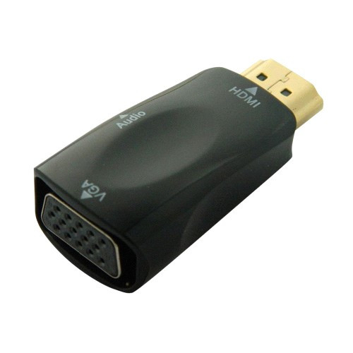 Преобразователь ORIENT HDMI в VGA (HDMI папа - VGA мама) с аудио-выходом 3,5 мм. - фото 2 - id-p53988862