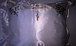 Подушка атласная с цв.печ. "Крест" р 60*50 см, фото 2