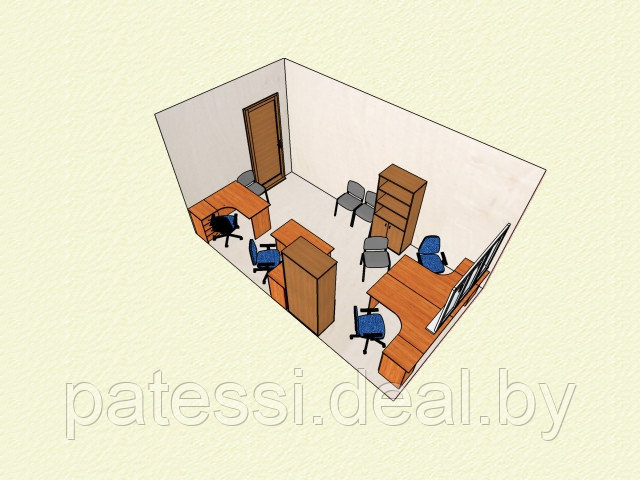 Офисная мебель для персонала №2. Коллекция Практика - фото 3 - id-p54028774