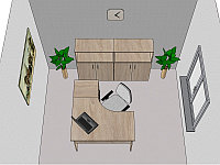 Комплект мебели для офиса П-2